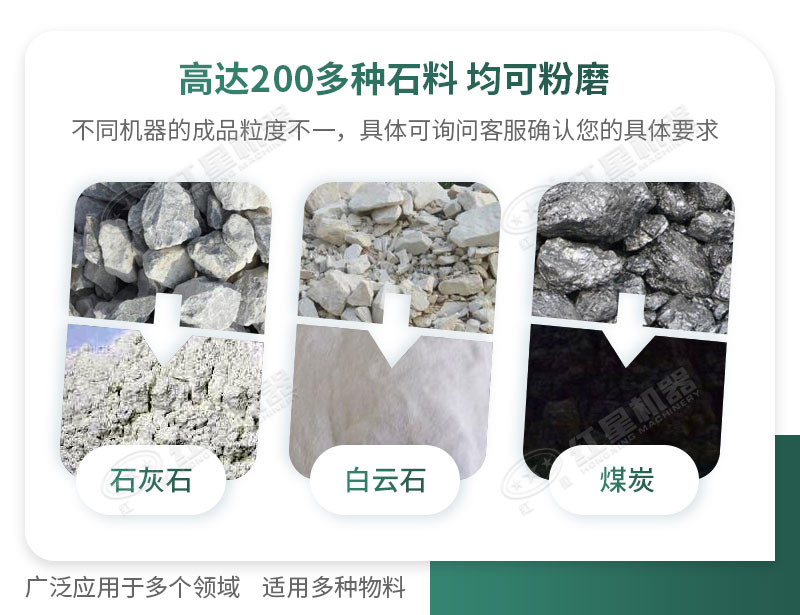 開廠如何選擇磨粉機(jī)型號？磨粉碎機(jī)有哪些型號？