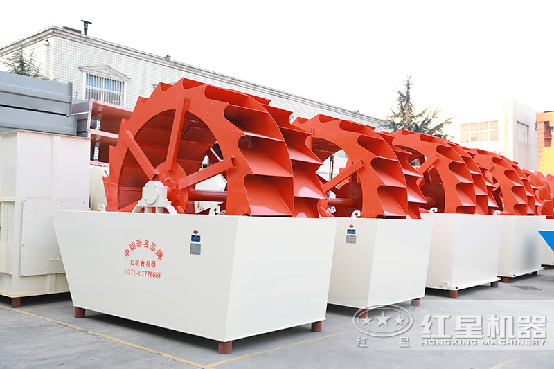 大型輪斗式洗砂機參數(shù)，工作視頻及廠家介紹